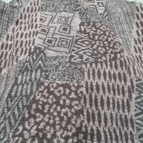 Lapis Wool Blend Long Fringe Open Front Cardigan Sweater Size M Quiet Luxury - Picture 12 of 12